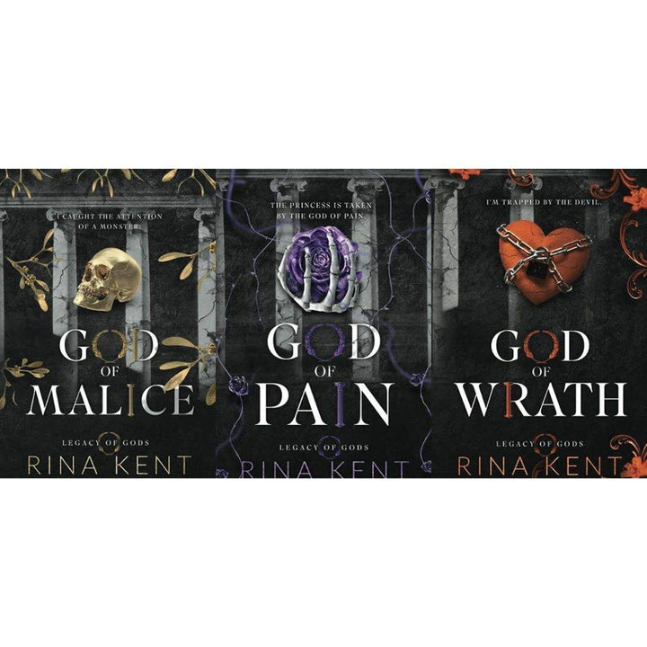 Legacy of Gods series by Rina kent - 3 books set