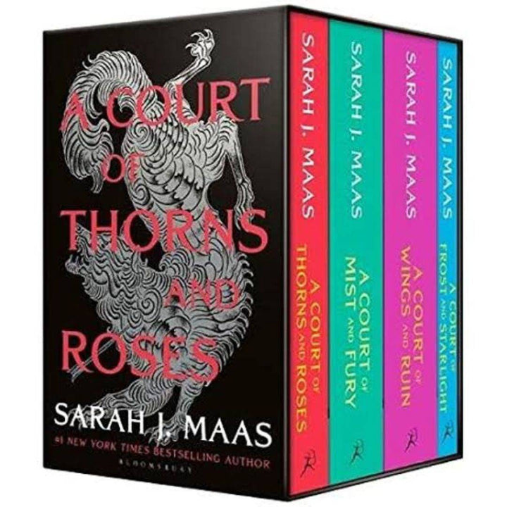 A Court of Thorns and Roses (4 book series) by Sarah J. Maas