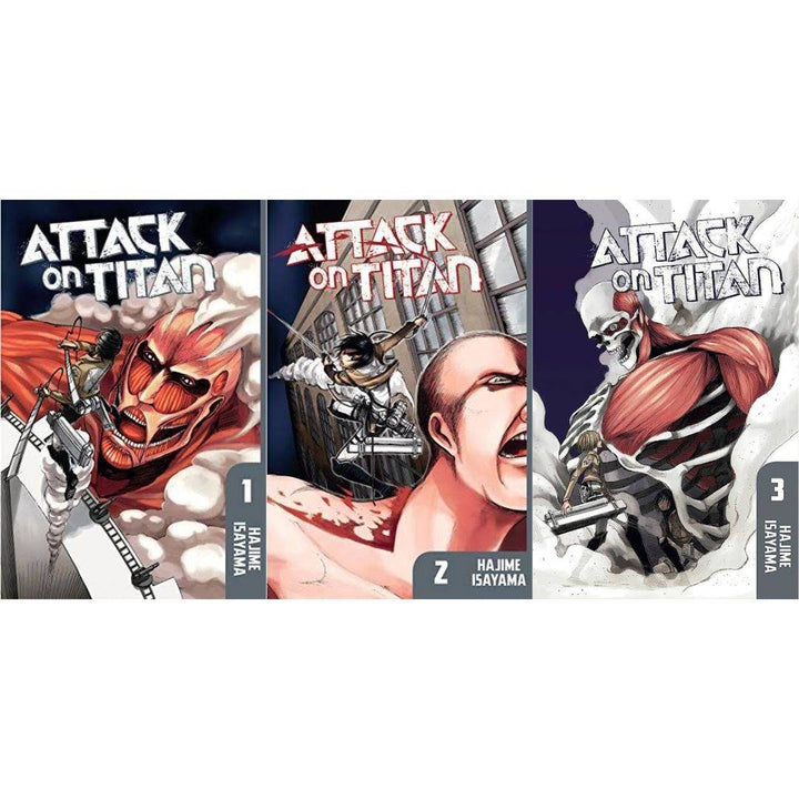 Attack on Titan Vol.  1, 2 &amp;  3