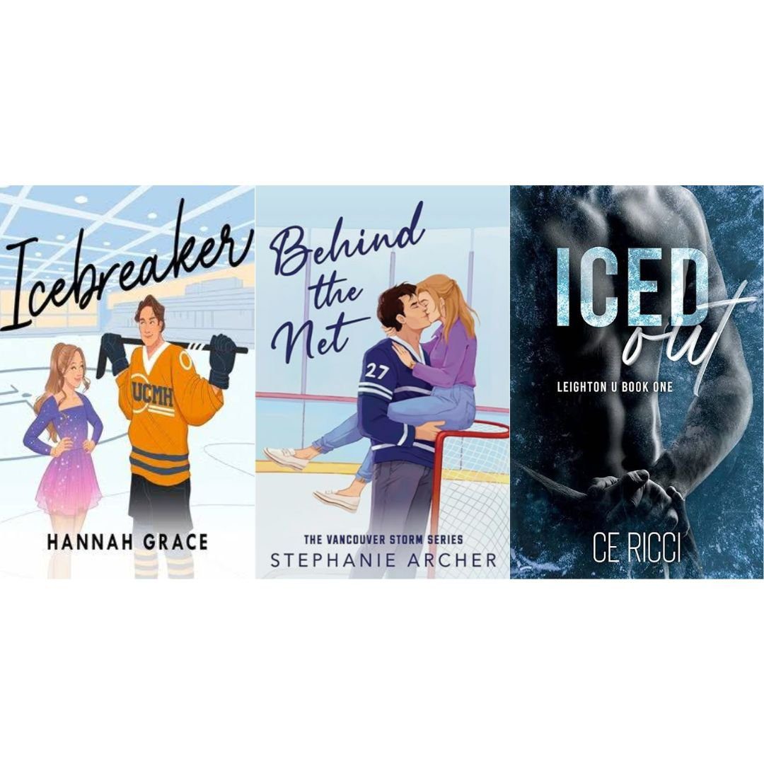 Icebreaker + Behind the Net + Iced Out - 3 Books combo