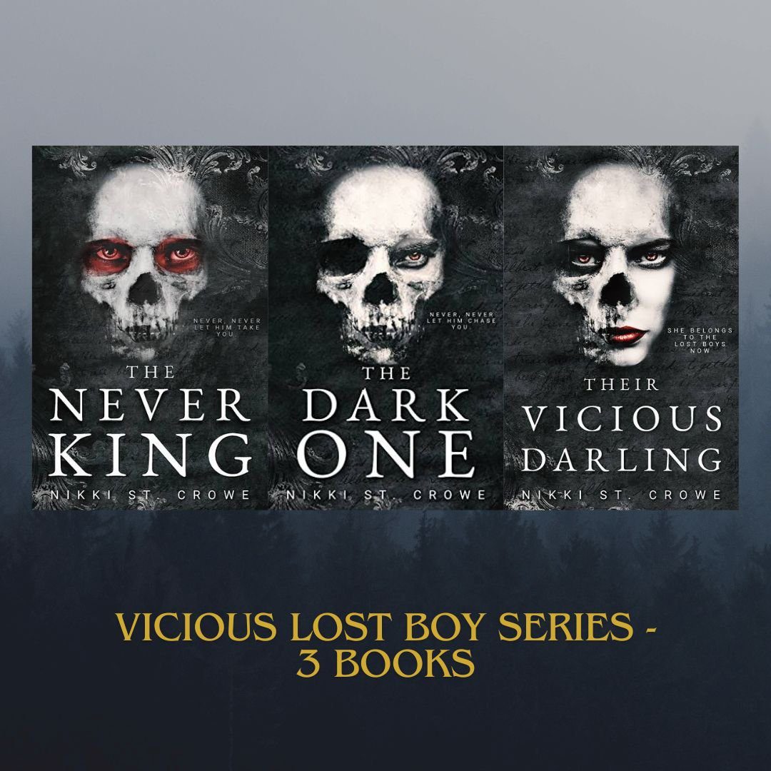 Vicious Lost Boy by Nikki St Crowe (3 Books combo)