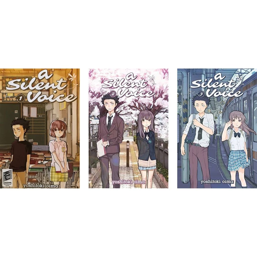 A Silent Voice Vol. 1 + 2 + 3
