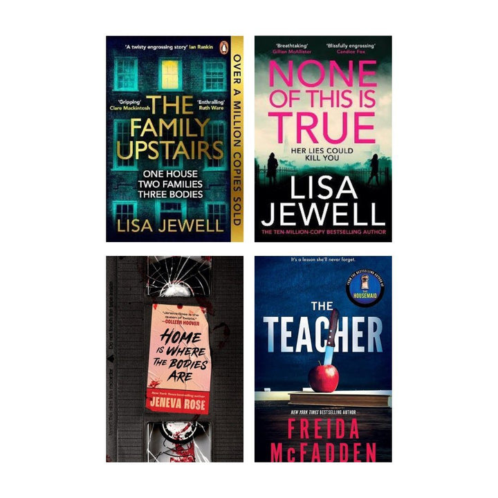 4 Mystery thriller books combo (Mystry Novels)