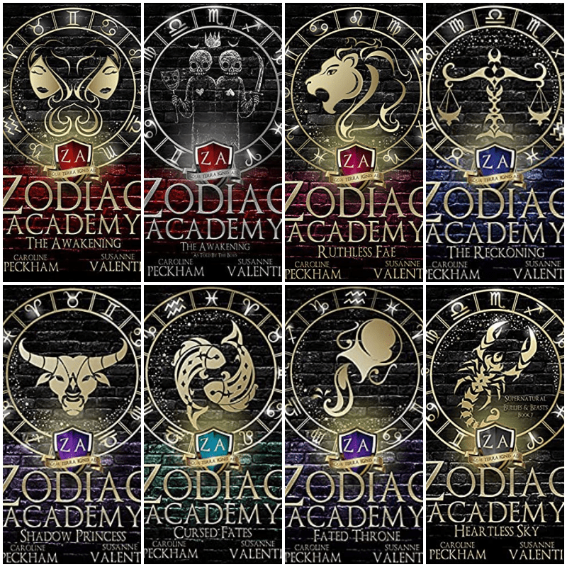 Zodiac Academy Complete Set (8 Books Box - Paperback)