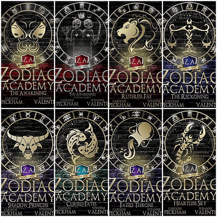 Zodiac Academy Complete Set (8 Books Box - Paperback)