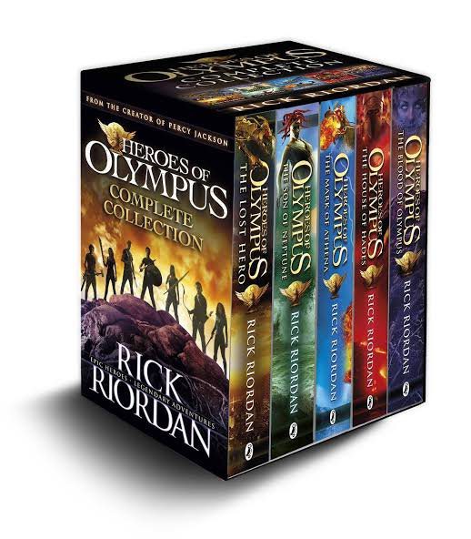 The Heroes of Olympus Series by Rick Riordan