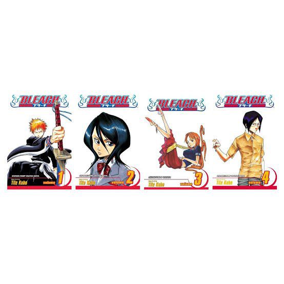 Bleach Manga Box Set Vol 1-4