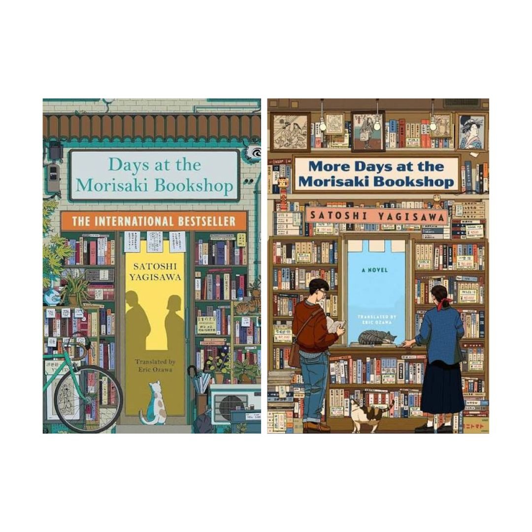 Days at the Morisaki Bookshop + More Days at the Morisaki Bookshop (2 Books Set) | Cash on Delivery | Free Bookmarks