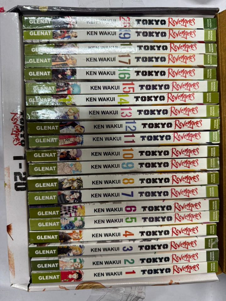 Tokyo revengers manga box set 1-20 | Cash on Delivery | Free Bookmarks