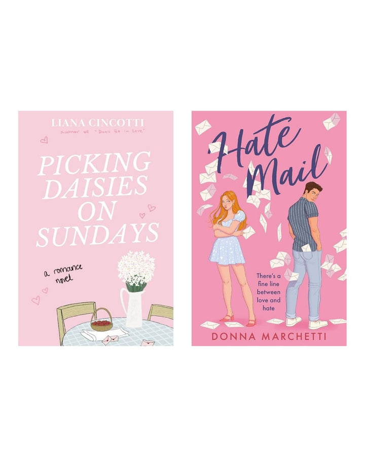 Picking Daisies on Sundays by Liana Cincotti &amp; Hate Mail by Donna Marchetti | Romantic Comedy Combo | Paperback