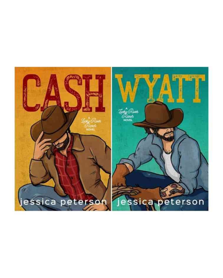 Cash &amp; Wyatt by Jessica Peterson | Lucky River Ranch Series | Cash on Delivery &amp; Free Bookmarks