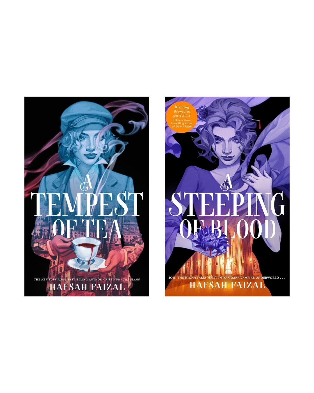 Blood and Tea Series by Hafsah Faizal (A Tempest of Tea &amp; A Steeping of Blood) | Paperback
