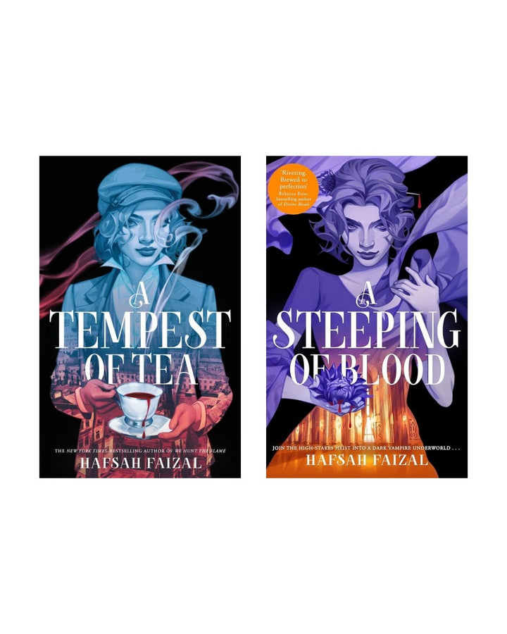 Blood and Tea Series by Hafsah Faizal (A Tempest of Tea &amp; A Steeping of Blood) | Paperback