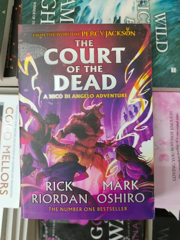The Court of the Dead by Rick Riordan &amp; Mark Oshiro | A Nico Di Angelo Adventure | From the World of Percy Jackson