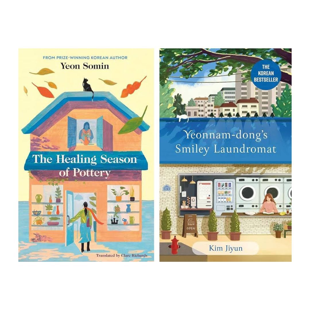The Healing Season of Pottery + Yeonnam-dong's Smiley Laundromat (2 Books Combo)