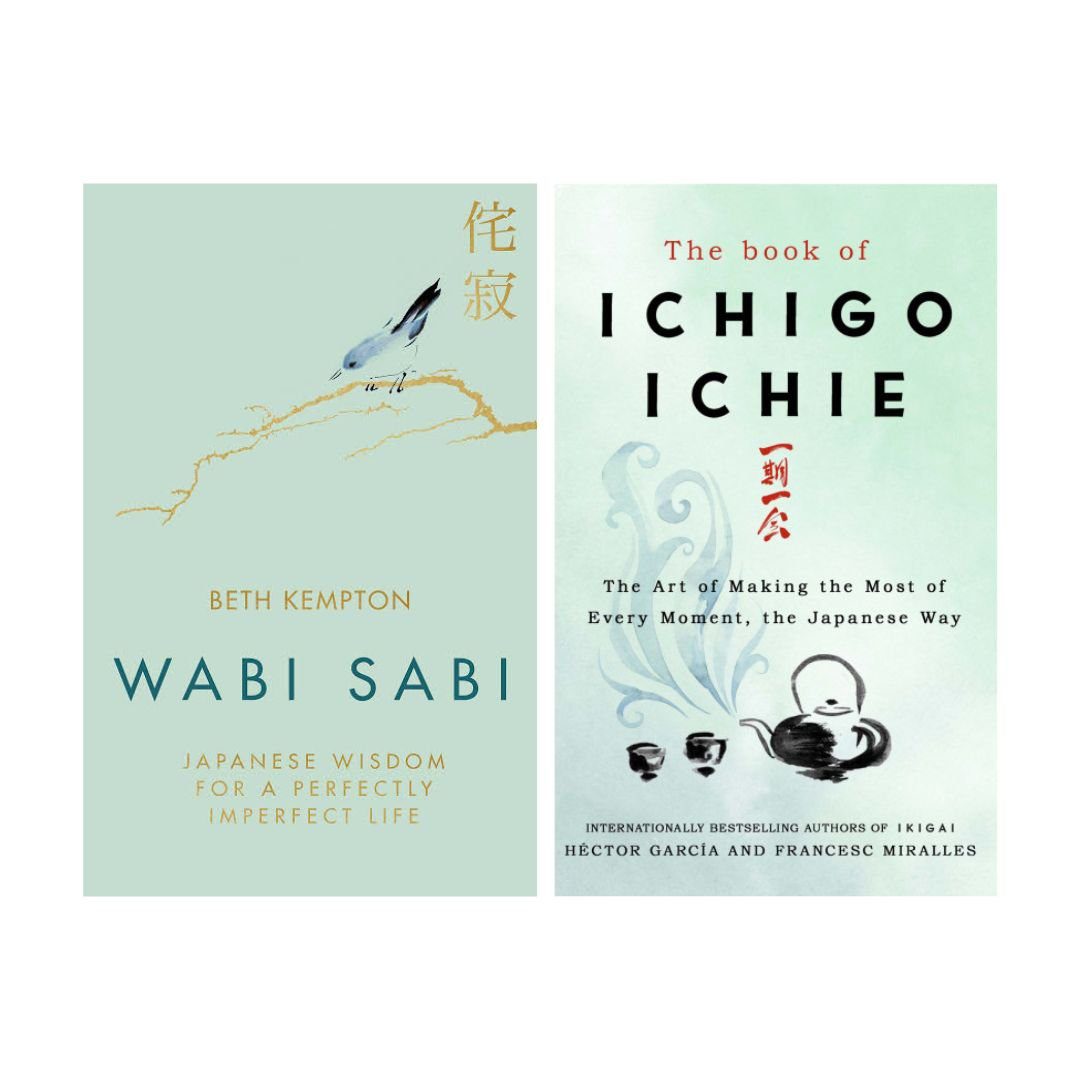 Wabi Sabi + The Book of Ichigo Ichie  (2 Books combo, Paperback)