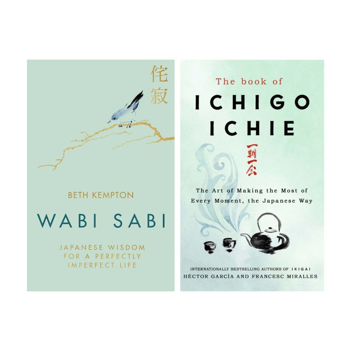 Wabi Sabi + The Book of Ichigo Ichie  (2 Books combo, Paperback)