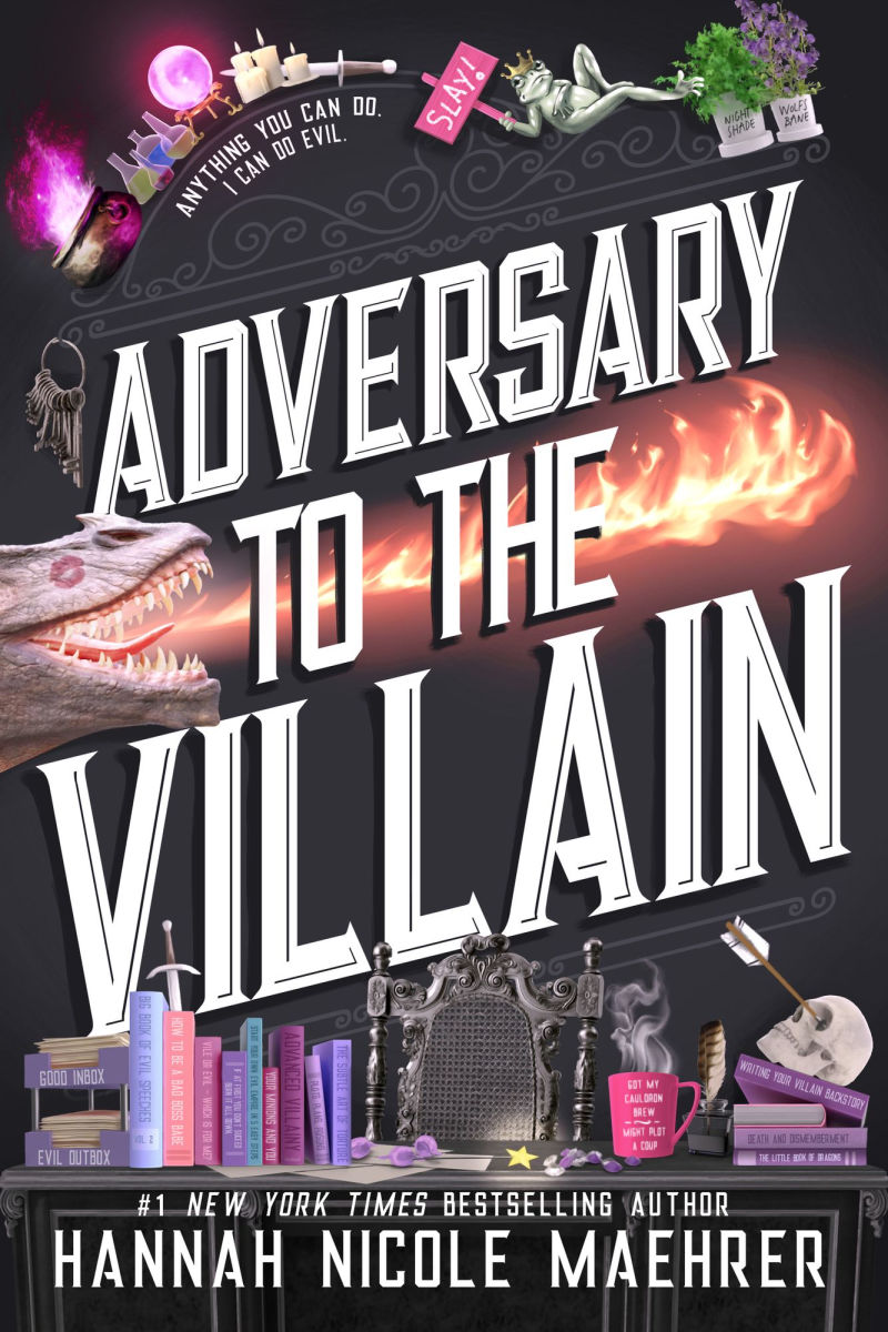 Adversary to the Villain Book by Hannah Nicole Maehrer