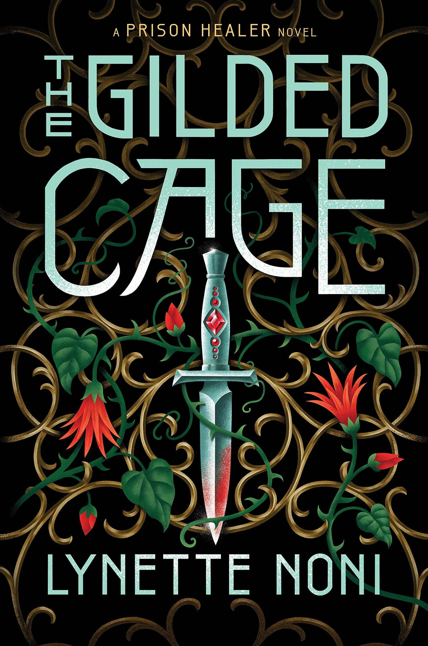 The Gilded Cage by Lynette Noni (Paperback | Fantasy, Romance, Young Adult Novel)