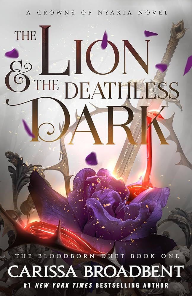 The Lion and the Deathless Dark by Carissa Broadbent (The Bloodborn Duet Book 1 - Paperback)