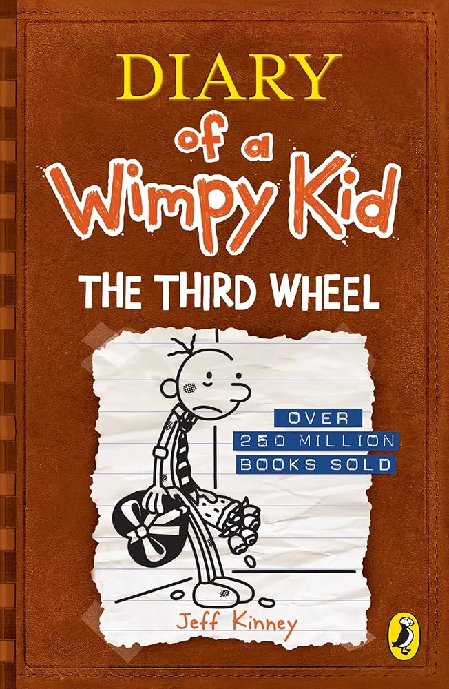 Diary of a Wimpy Kid: The Third Wheel by Jeff Kinney (English, Paperback)