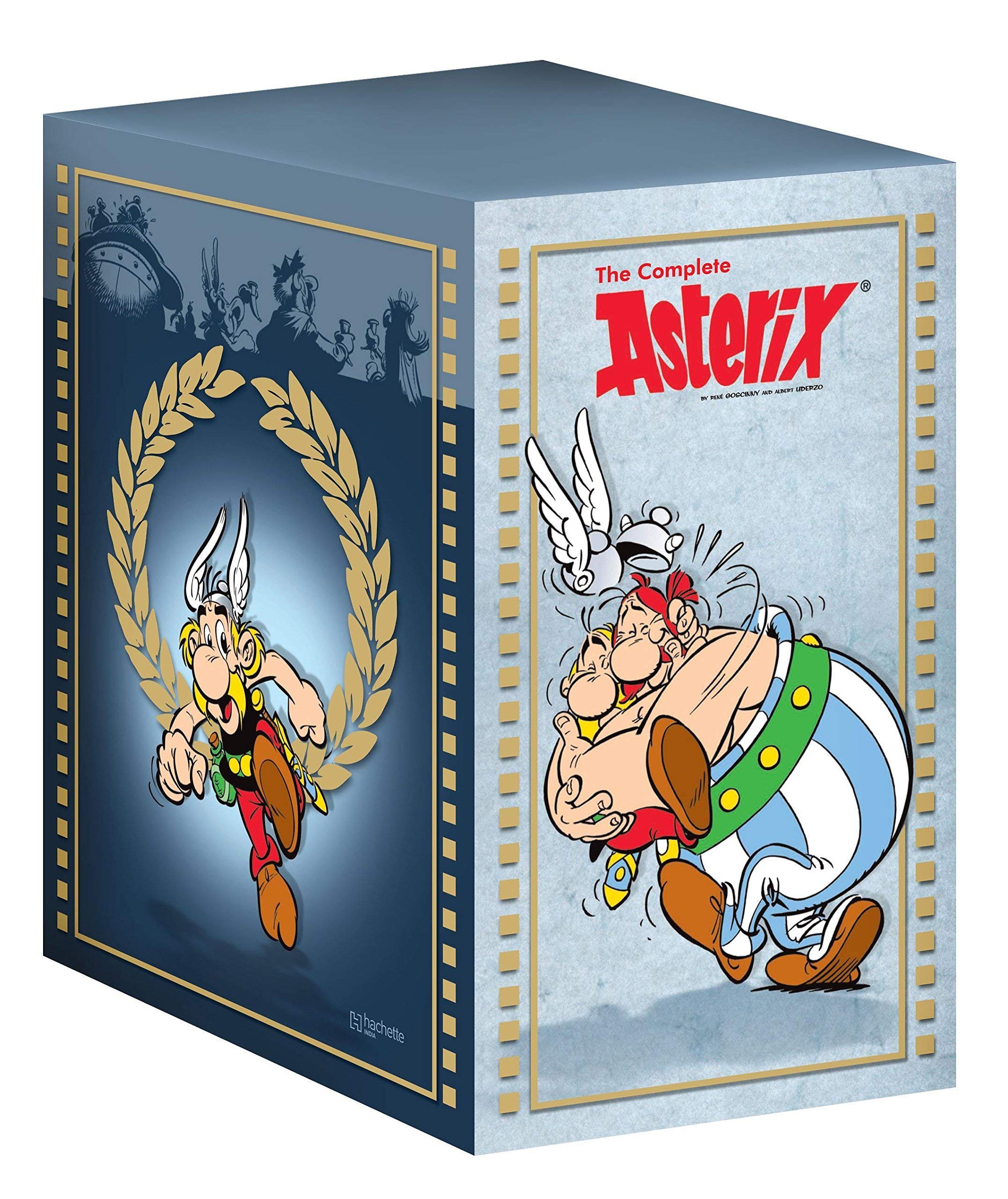 The Complete Asterix Box Set by René Goscinny & Albert Uderzo (39 Books Collection)
