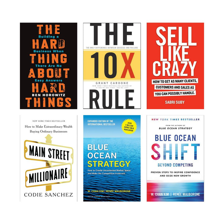 Business & Entrepreneurship Mastery Combo (6 Books)