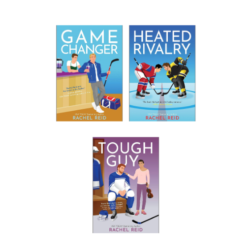 Game Changers Series Combo Game - Changer + Heated Rivalry + Tough Guy (Books 1–3) – Rachel Reid