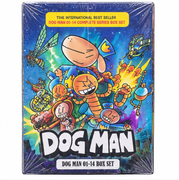 Dog Man 14-Book Collection – Dav Pilkey | Illustrated Children's Graphic Novels