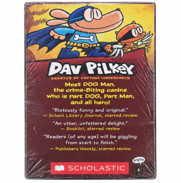Dog Man 14-Book Collection – Dav Pilkey | Illustrated Children's Graphic Novels