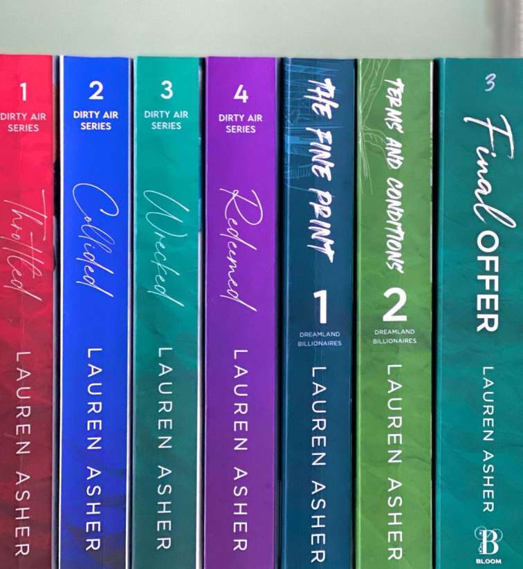 dirty air series + dreamland billionaire series