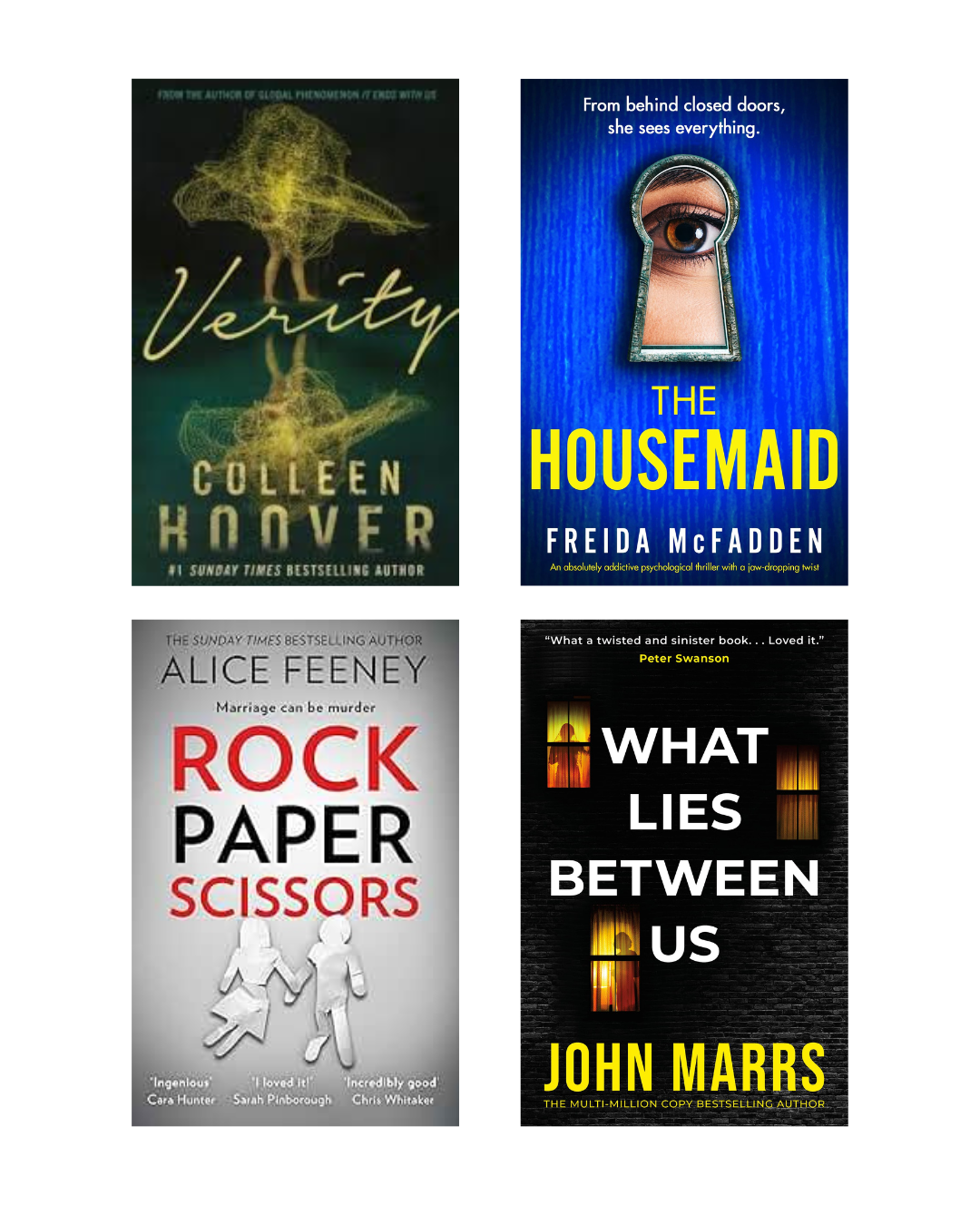 Twisted Minds – Psychological Thriller Combo (4 Books) | Dark & Addictive Reads