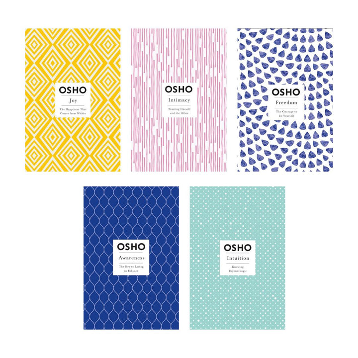 Osho 5 books combo (Joy + Intimacy + Freedom + Awareness+ Intuition)