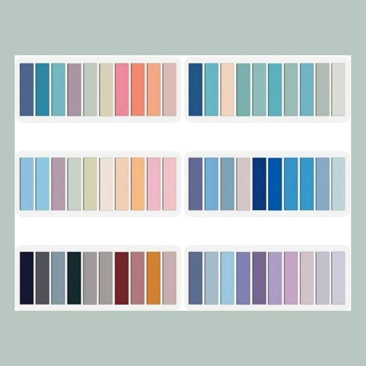 Multi-coloured sticky note (100 Pcs/Pack)