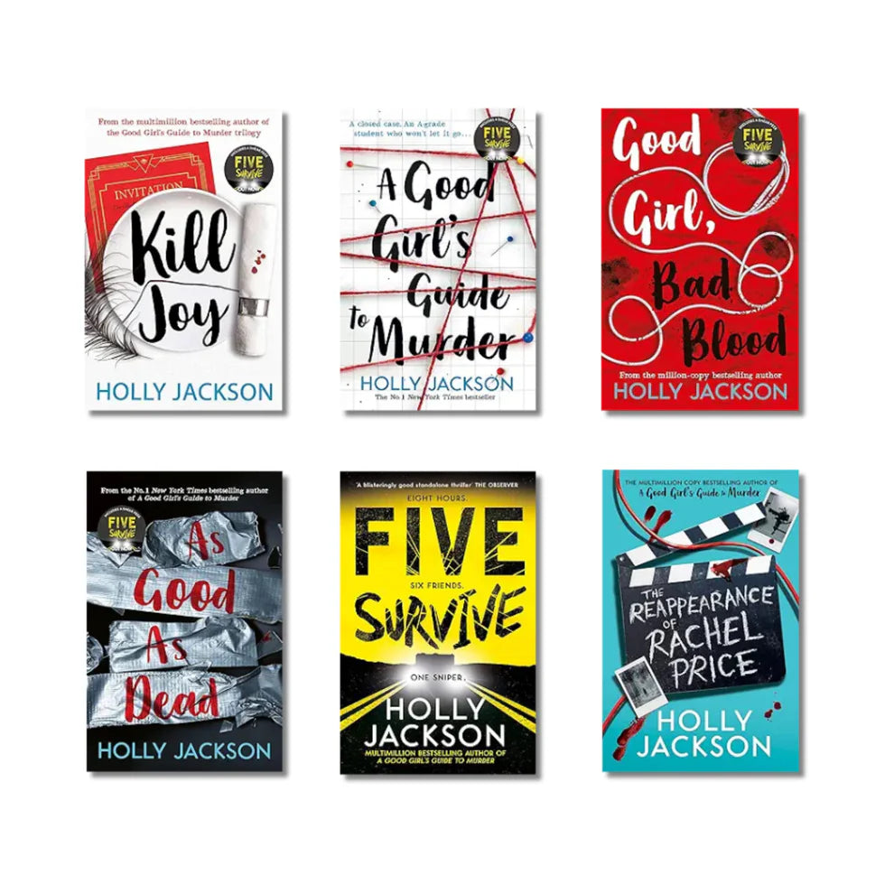 Holly Jackson 6 Book Set – A Good Girl’s Guide to Murder Series & More (Complete Collection)
