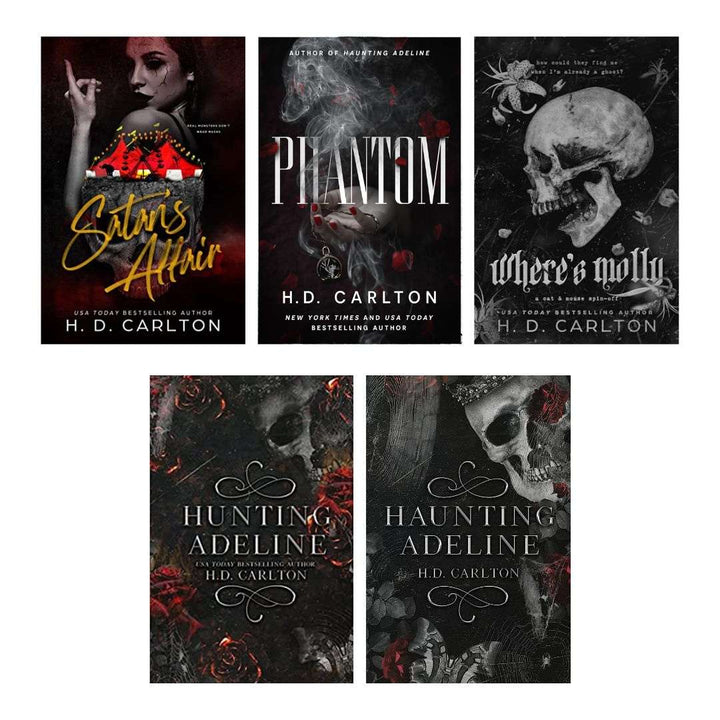 Satan's Affair + Phantom + Where's Molly + Haunting Adeline + Hunting Adeline by H.D. Carlton
