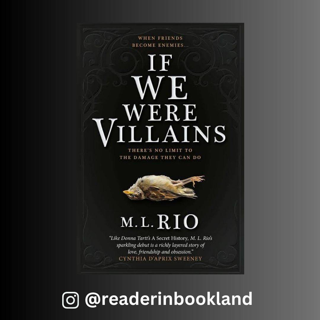 If We Were Villains Novel by M. L. Rio