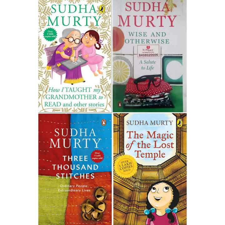 Sudha Murty 4 Books Combo (English, Paperback)