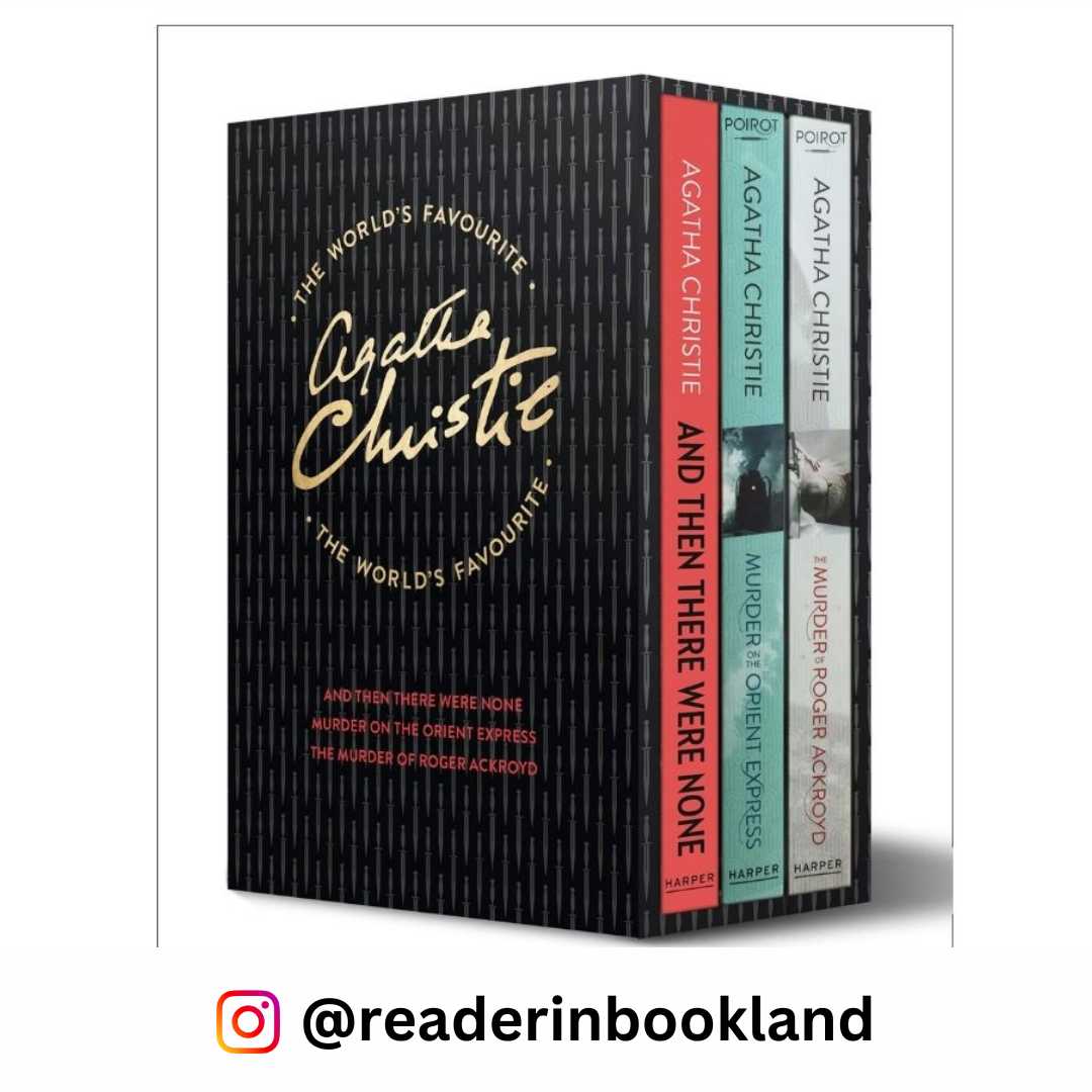 Agatha Christie Box set : Combo of 3 Books