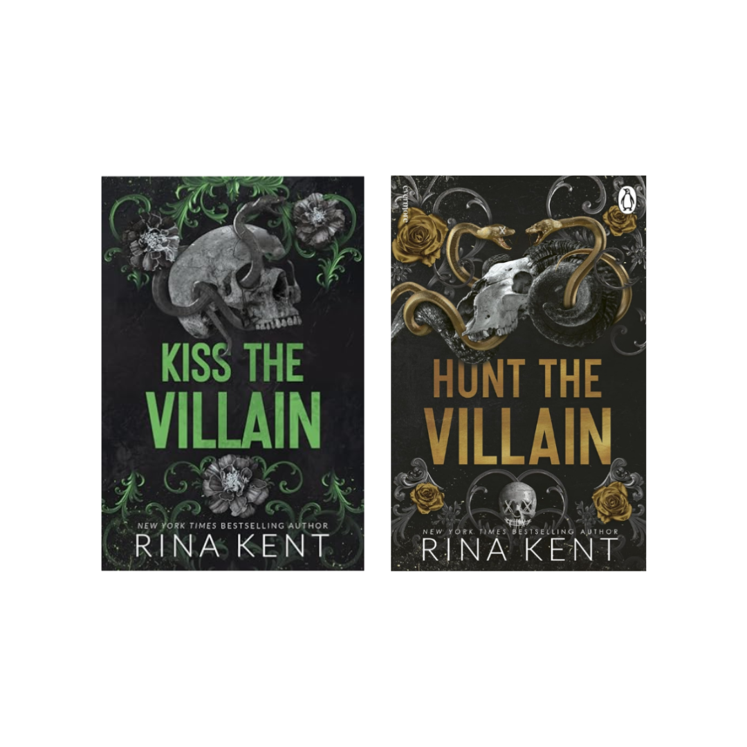 Hunt the Villain Duology by Rina Kent (2 Paperback Books Set)