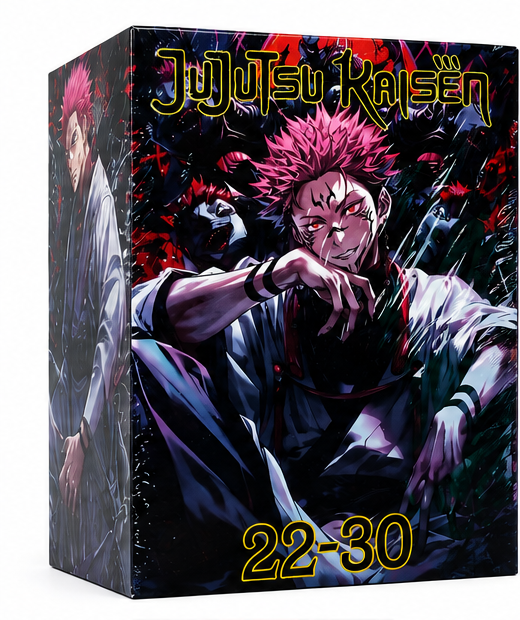 Jujutsu Kaisen Manga Box Set Vol. 22–30 by Gege Akutami | English Manga Collection