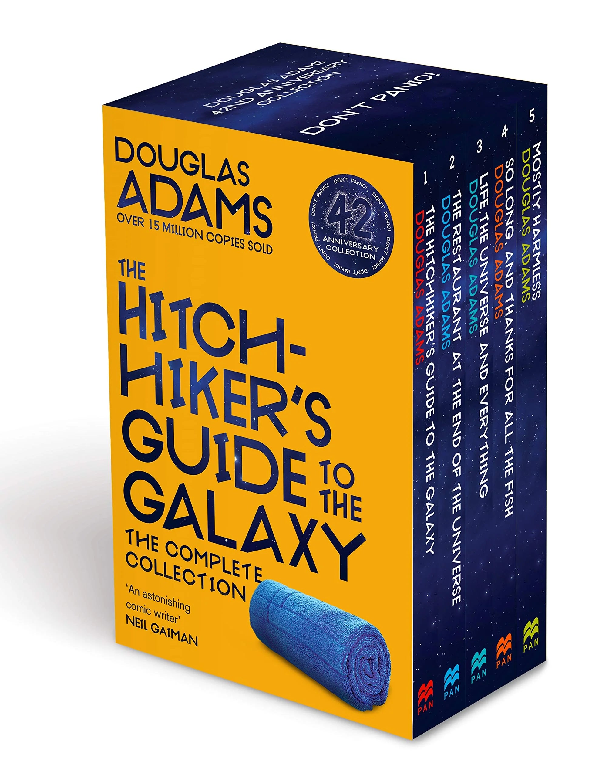 Captain Underpants Full-Color Box Set + Hitchhiker’s Guide to the Galaxy Complete Collection