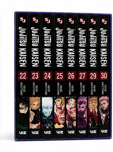 Jujutsu Kaisen Manga Box Set Vol. 22–30 by Gege Akutami | English Manga Collection