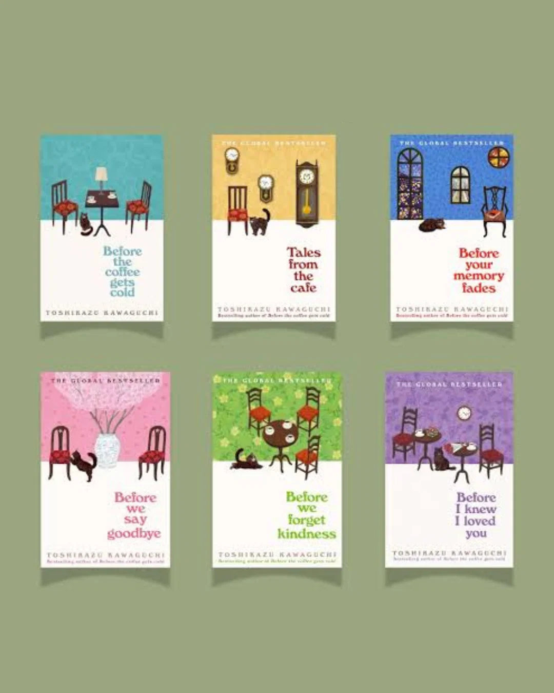 Share Before the Coffee Gets Cold Series Collection by Toshikazu Kawaguchi | 6 Books Box Set
