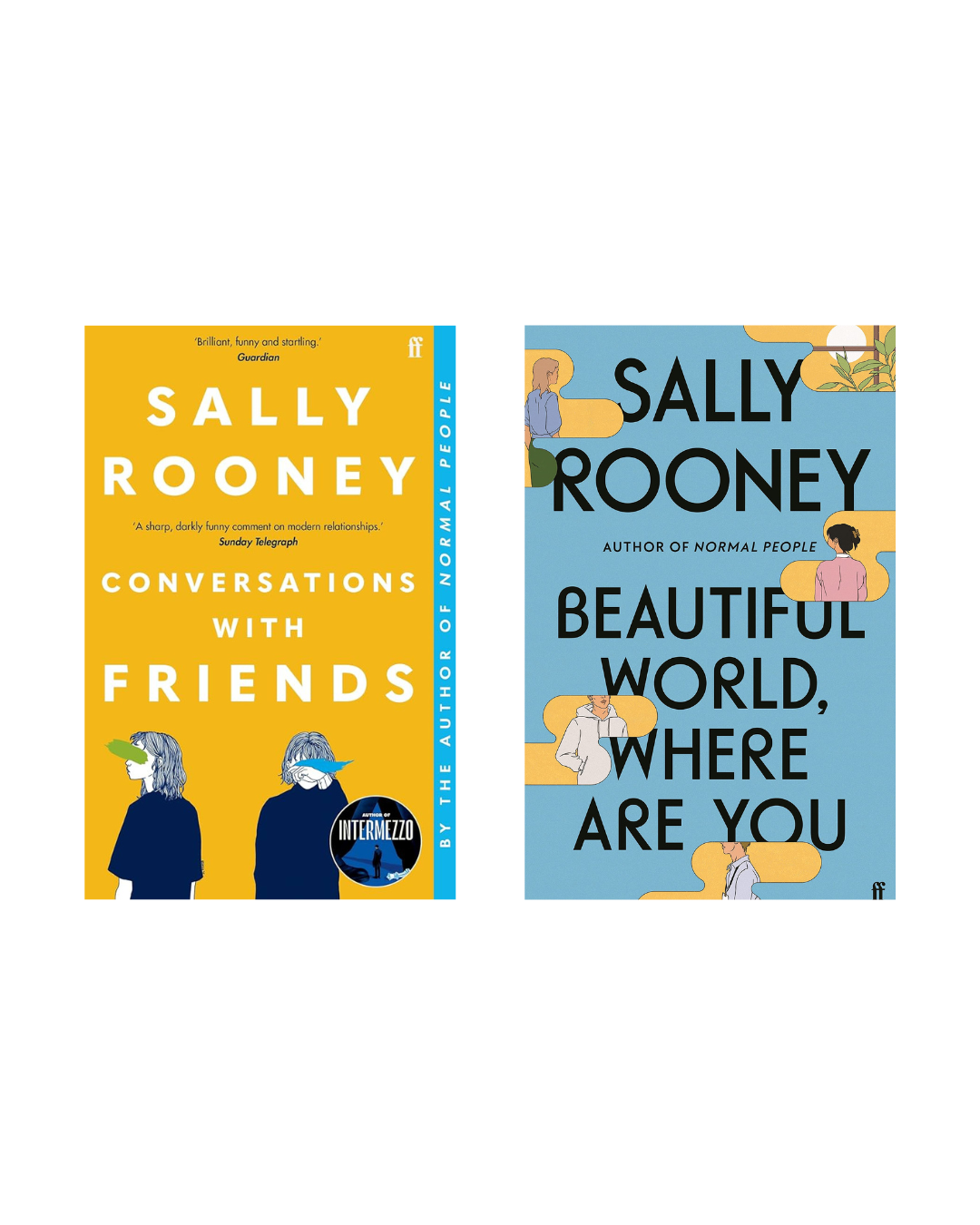 Conversations with Friends + Beautiful World, Where Are You Combo Set by Sally Rooney (English, Paperback)