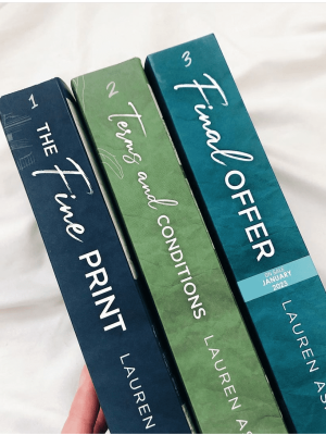 Dreamland Billionaire Series by Lauren Asher (3 books set, English, Paperback)