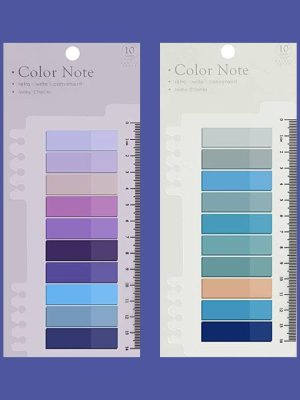 20 Packs multi-coloured sticky notes (2000 pcs)