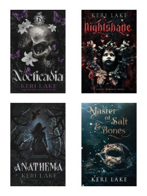 Keri Lake Books Combo (Nocticadia + Anathema + Nightshade + Master of Salt & Bones) 4 Books