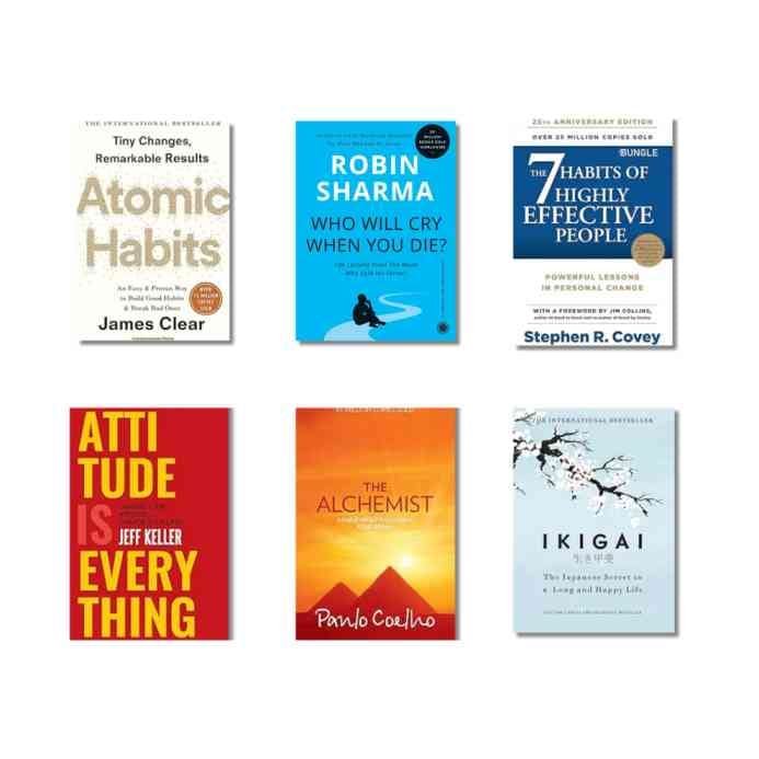 The Ultimate Self Help Books Combo: Build Habits, Find Purpose, and Master Your Mind (6-Book Set)