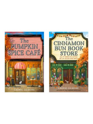 Pumpkin Spice Cafe + Cinnamon Bun Bookstore Bundle by Laurie Gilmore – Cozy Romance Novels - Dream Harbour Series | Paperback